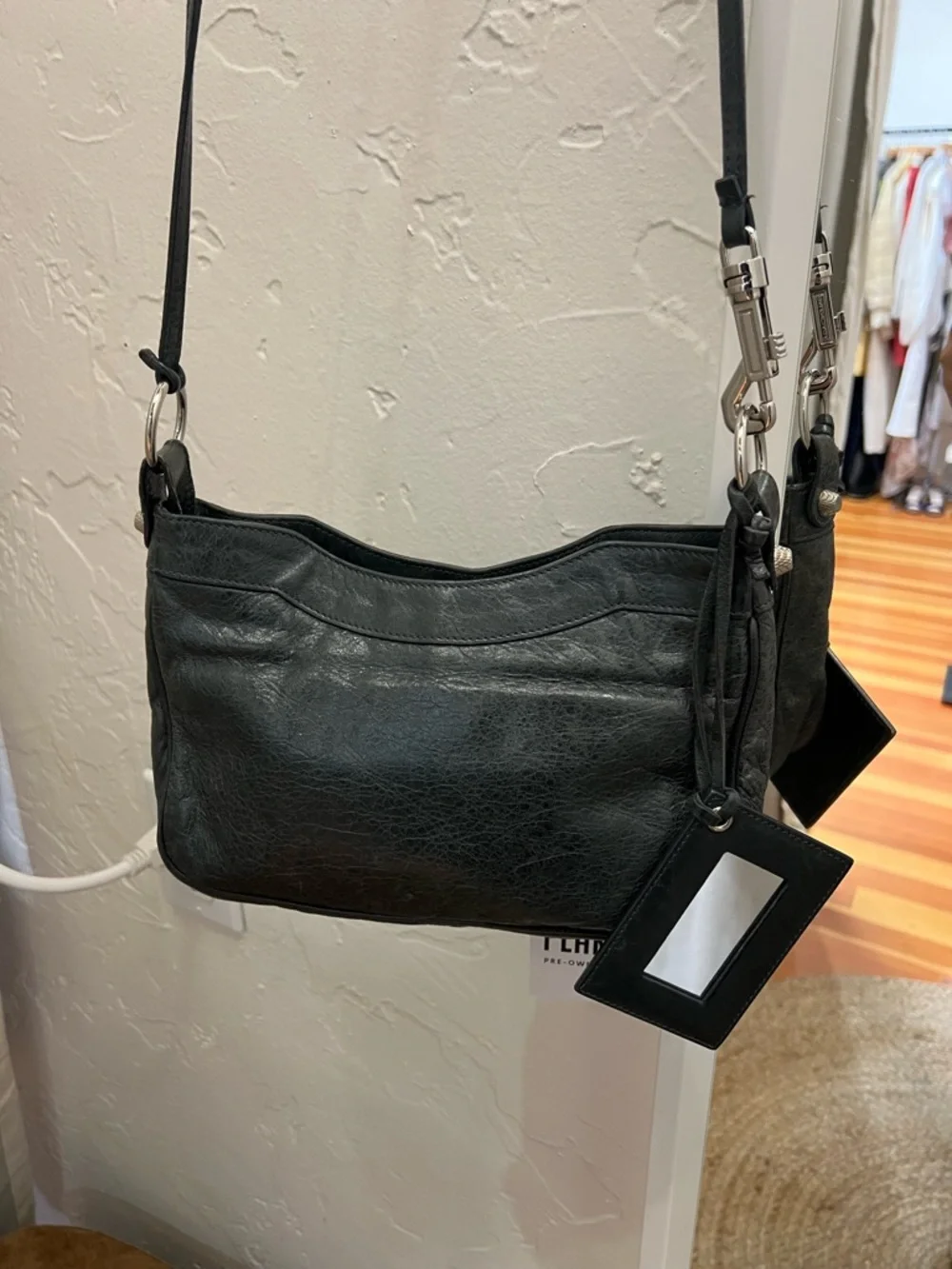 Balenciaga Giant Hip leather bag